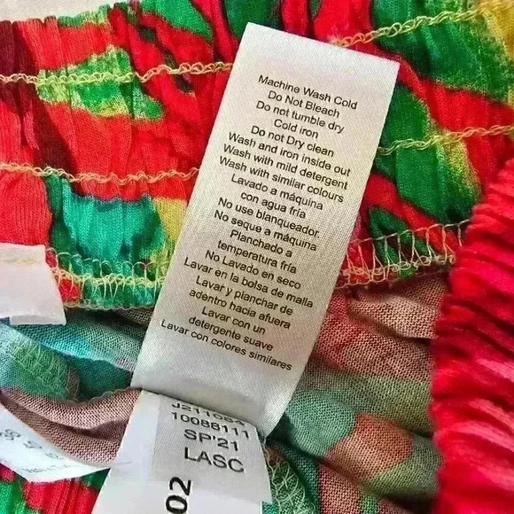 ✨Like New✨  Lascana for Venus Flowy Patterned Hawaiian Shorts, Size XS - Picture 5 of 7